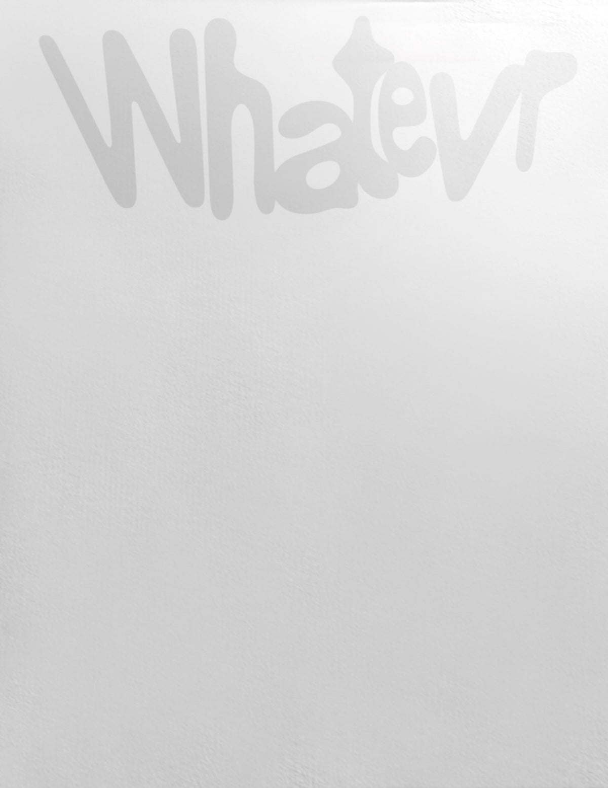 Whatevr Fanzine Hors-Série N°01 · Beauty